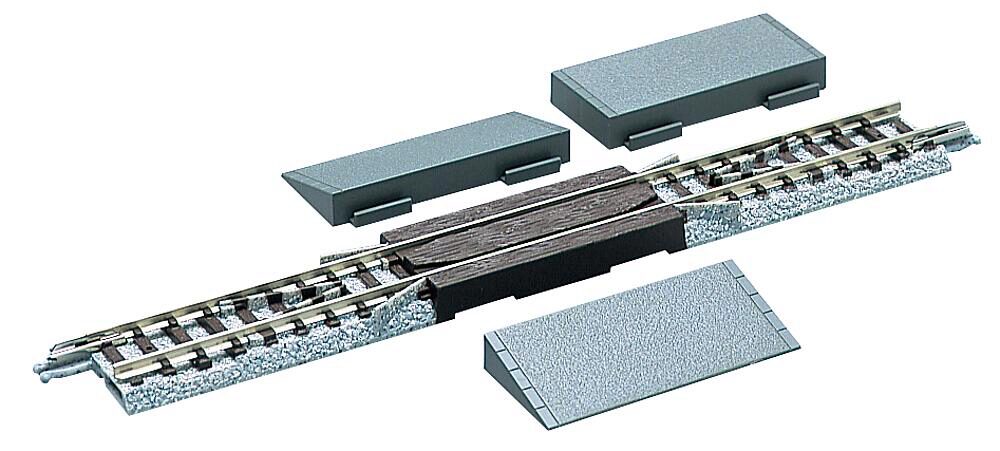 Tomytec X015239 Aufgleis-Stück, in Schotterbe